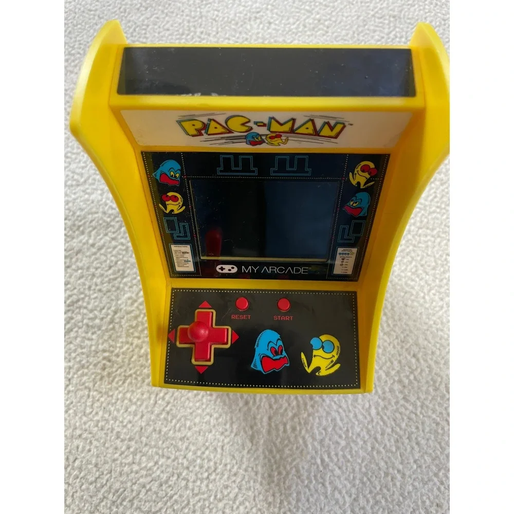 My Arcade Pac-Man Micro Player Yellow Retro Handheld Arcade Machine Old School
